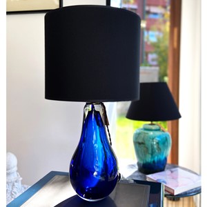 Harmony Dark Blue Table Lamp