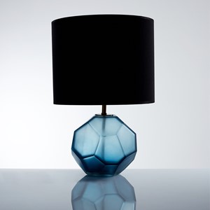 Emerald 2.0 Mat Blue Table Lamp