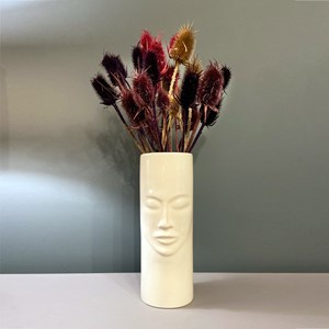 La Cara Vase (Cream)