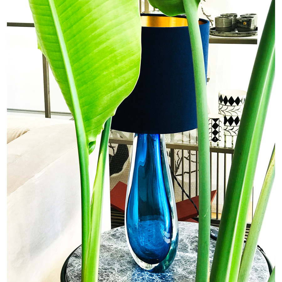 Picture of Harmony Big Blue Table Lamp