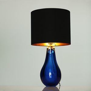 Harmony Dark Blue Table Lamp
