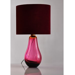 Harmony Dark Pink Table Lamp