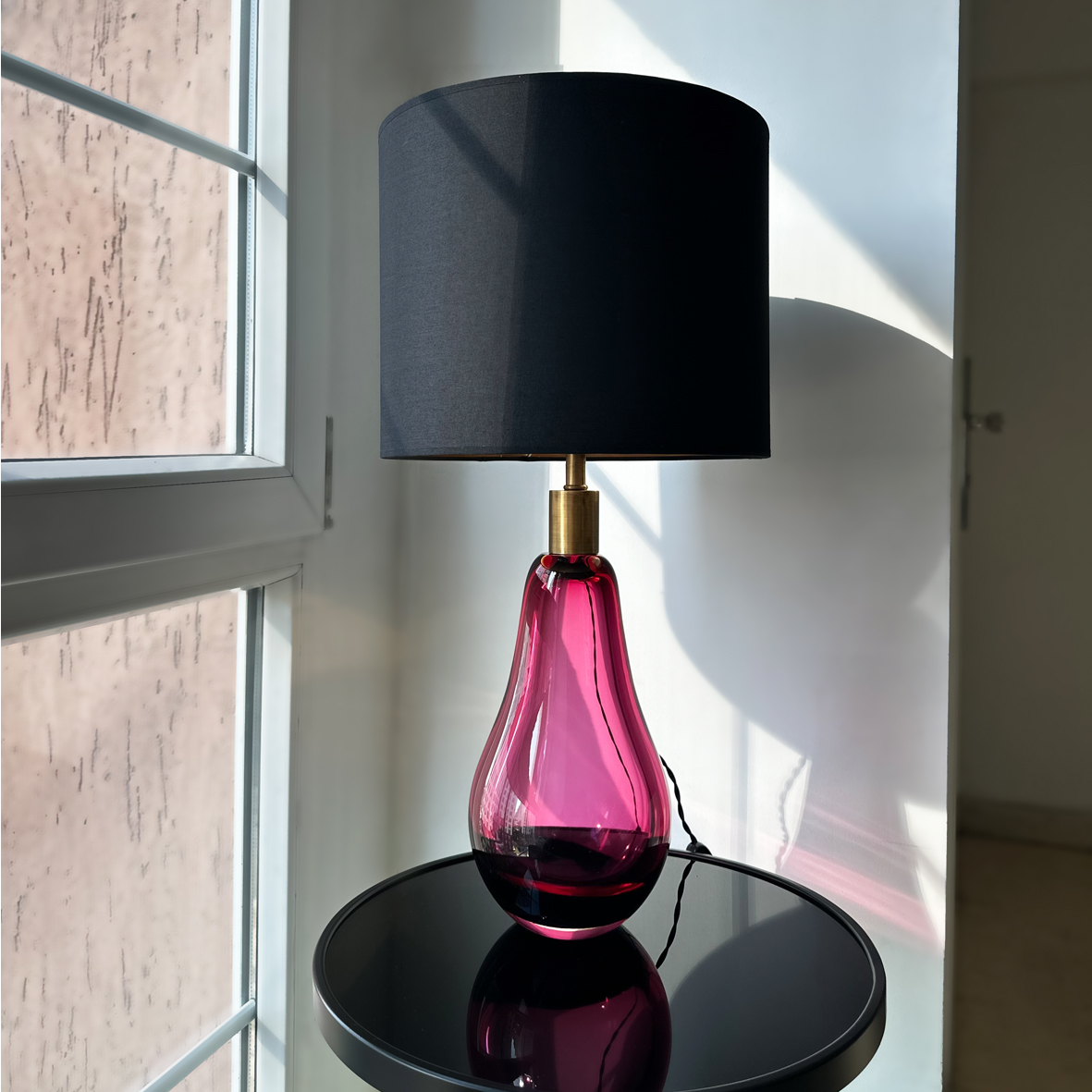 Picture of Harmony Dark Pink Table Lamp