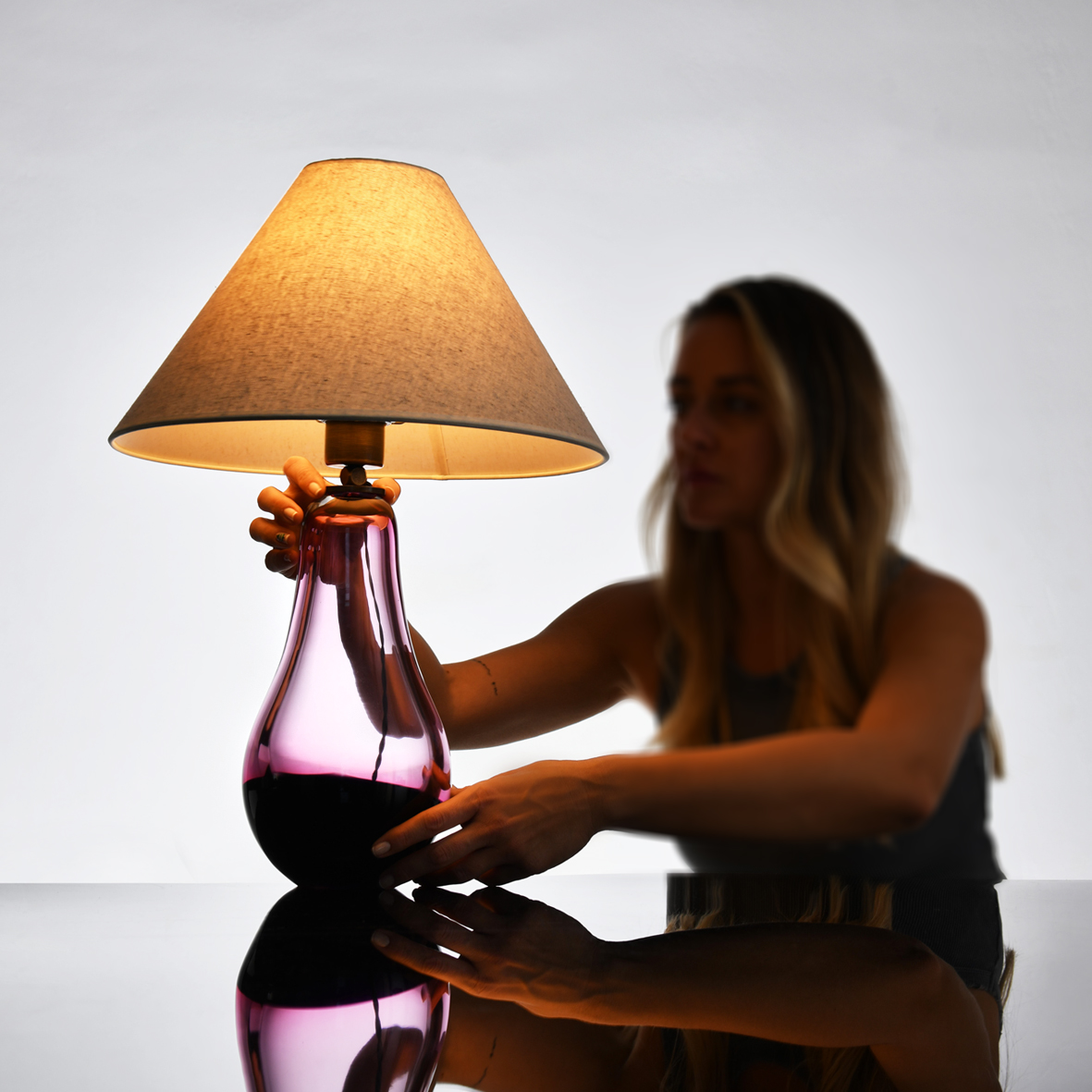 Picture of Harmony Lavender Table Lamp