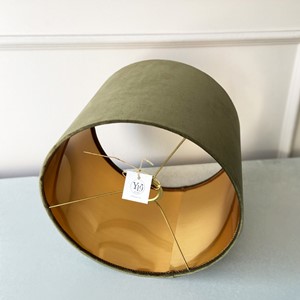 Velvet Drum Shade