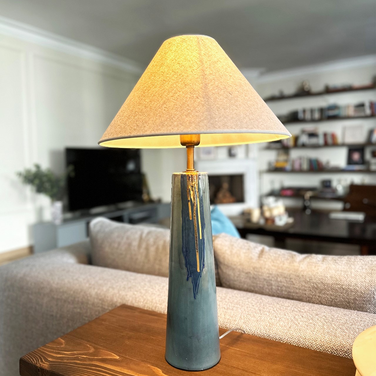 Picture of Conic Blue/Gold Set (2 lamps)